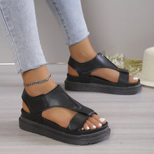 Load image into Gallery viewer, Ladies Velcro Open Toe Casual Beach Sandals
