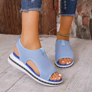 Summer Fashion Flat Fly Woven Women's Sandals