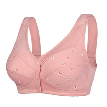 Cargar imagen en el visor de la galería, Ladies Soft Cotton Thin Cup Front Button Underwear
