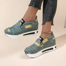 Load image into Gallery viewer, New autumn denim fashionable women&#39;s casual shoes
