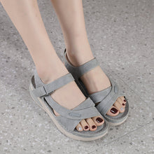 Load image into Gallery viewer, Women&#39;s Casual Thick Sole Velcro Sandals

