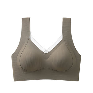 Women's Seamless Push-Up Breast Reduction Anti-sagging Sports Bra