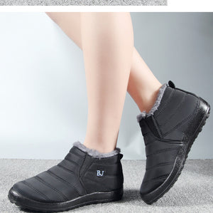 Winter warm and waterproof cotton boots unisex