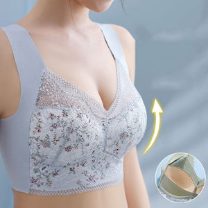 No Wire Push up Bra Wrapped Chest Vest