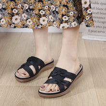 Load image into Gallery viewer, 2024 Women&#39;s Retro Wedge Comfortable Slippers

