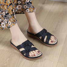 Load image into Gallery viewer, 2024 Women&#39;s Retro Wedge Comfortable Slippers
