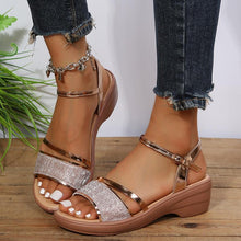 Cargar imagen en el visor de la galería, 2024 New Women&#39;s Open Toe Wedge Sandals
