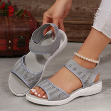 Cargar imagen en el visor de la galería, Casual Comfortable Wide Width Breathable Mesh Fish Mouth Sport Women Sandals 2024 Summer
