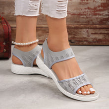 Cargar imagen en el visor de la galería, Casual Comfortable Wide Width Breathable Mesh Fish Mouth Sport Women Sandals 2024 Summer
