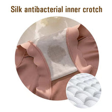 Cargar imagen en el visor de la galería, Premium Satin Antibacterial Ice Silk Moisture-absorbing Panties
