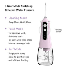 Load image into Gallery viewer, Portable Rechargeable Cordless Oral Irrigator 300ML
