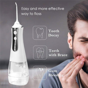 Portable Rechargeable Cordless Oral Irrigator 300ML