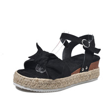 Cargar imagen en el visor de la galería, 2024 Summer Flat Hemp Rope Sandals for Ladies
