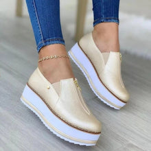 Load image into Gallery viewer, 2024 autumn thick sole and heightened casual women&#39;s shoes
