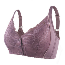Load image into Gallery viewer, Women&#39;s lace front button shaped bra
