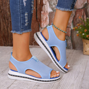 Summer Fashion Flat Fly Woven Women's Sandals