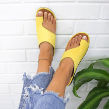 Load image into Gallery viewer, women&#39;s solid color toe sandals
