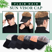Load image into Gallery viewer, Flair Hair Sun Visor Cap
