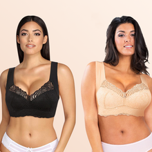 Load image into Gallery viewer, EXTRA LIFT - Ultimate Lift Stretch Full-Figure Seamless Lace Cut-Out Bra
