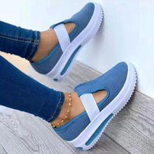 Load image into Gallery viewer, 2024 spring new round toe platform women&#39;s sneakers
