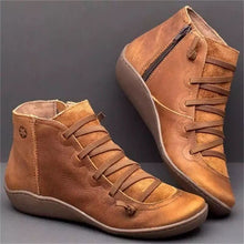 Load image into Gallery viewer, SURSELL Vintage Strappy Ankle Boots for Women
